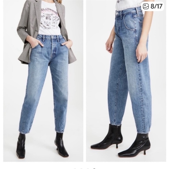Mother Superior Jeans High Waisted The Bounce Hover Dart New w/tags size 24 - Picture 3 of 16